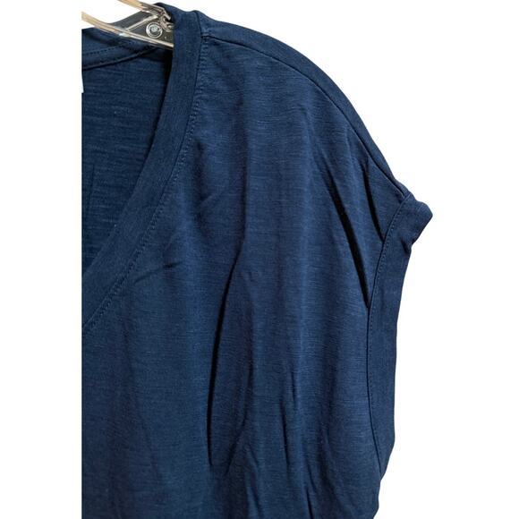 Jessica Simpson Blue Sleeveless Blouse - Size XL Summer Preppy Casual - Picture 4 of 6